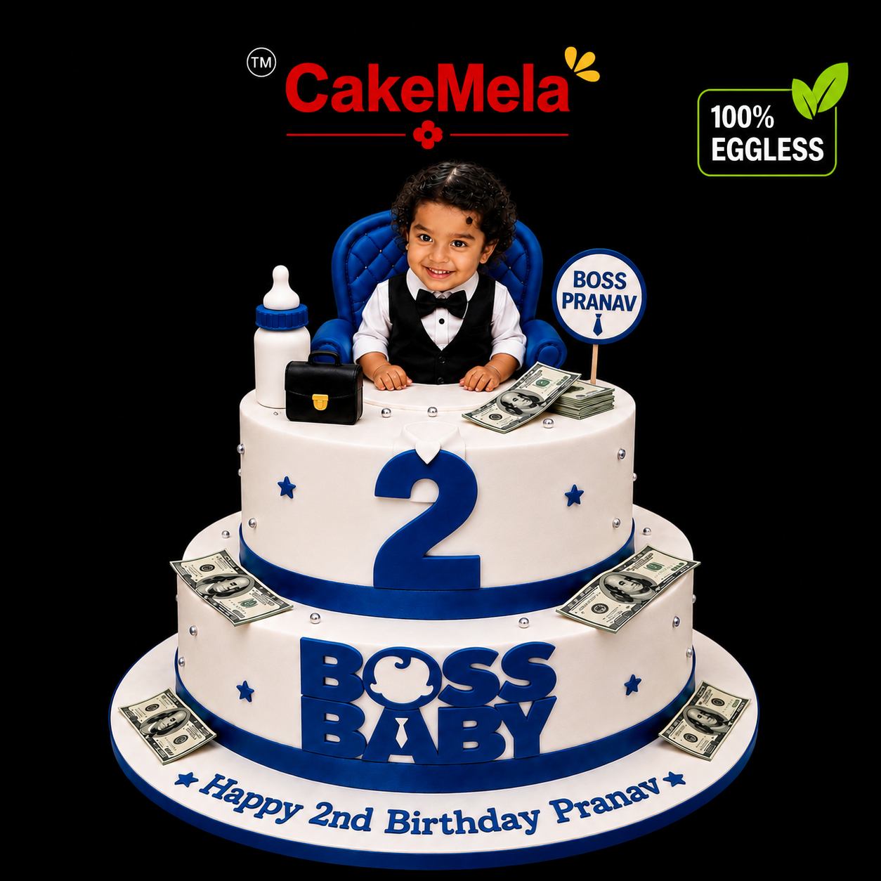 Boss Baby Birthday Cake