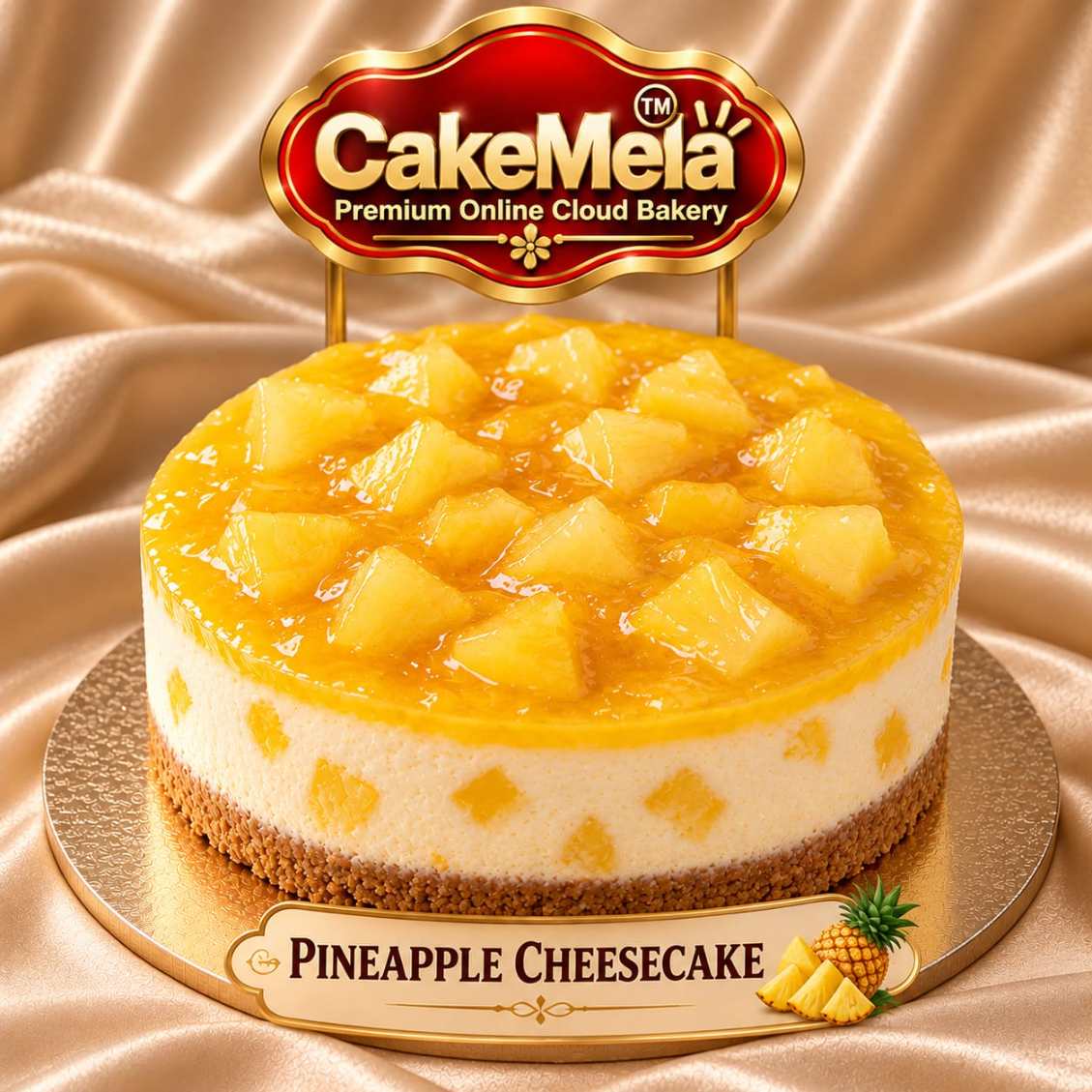 Pineapple Cheesecake
