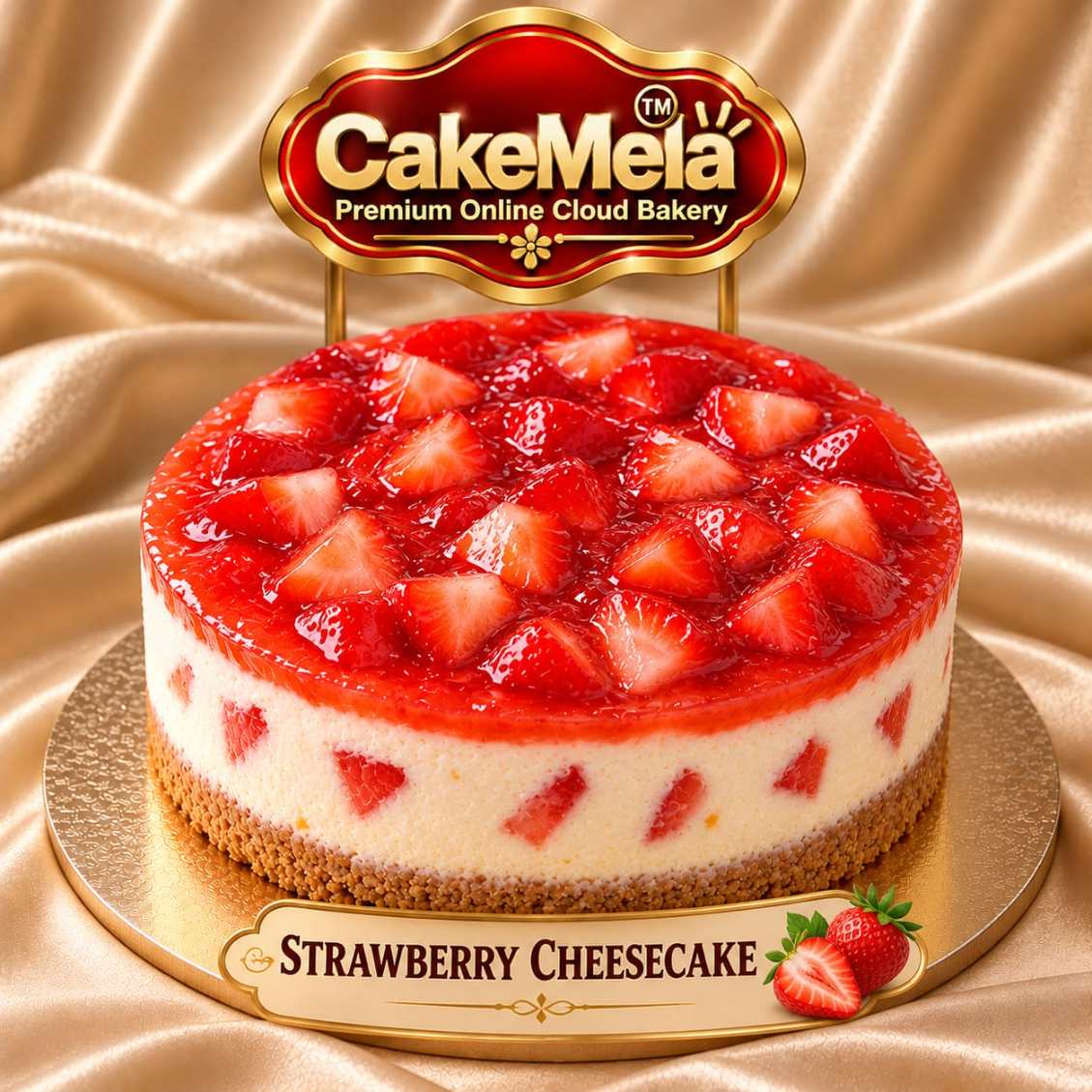 Strawberry Cheesecake in Ranchi