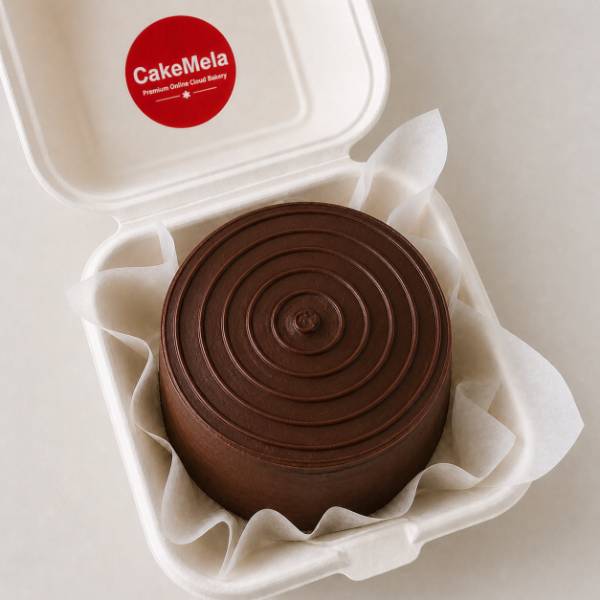 Chocolate Swirl Bento Cake in Ranchi